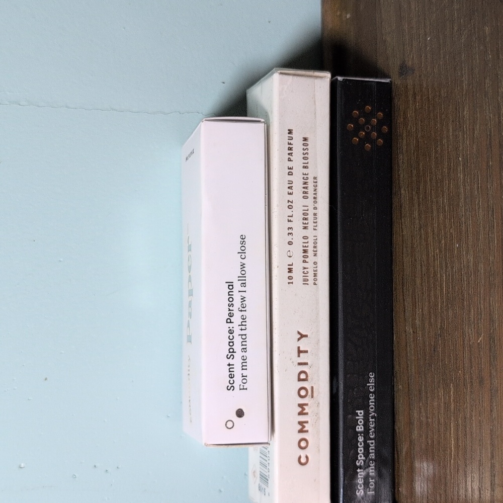 Commodity Fragrance Set Milk Book Gold Paper Nectar Moss+ Discovery Sample - Picture 6 of 6